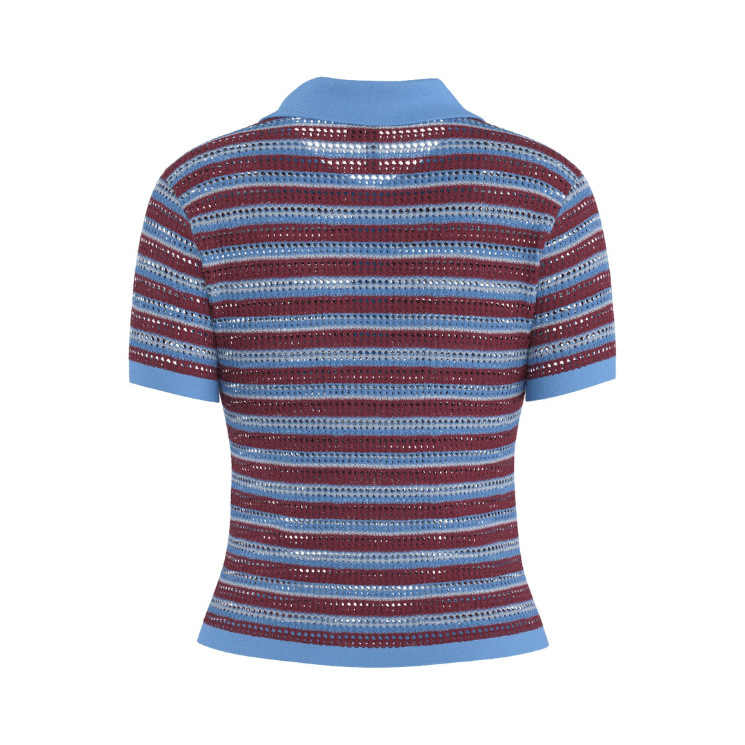 ONLY HYPEDROP - POLO - PRIYA 32000958 - OXBLOOD RED