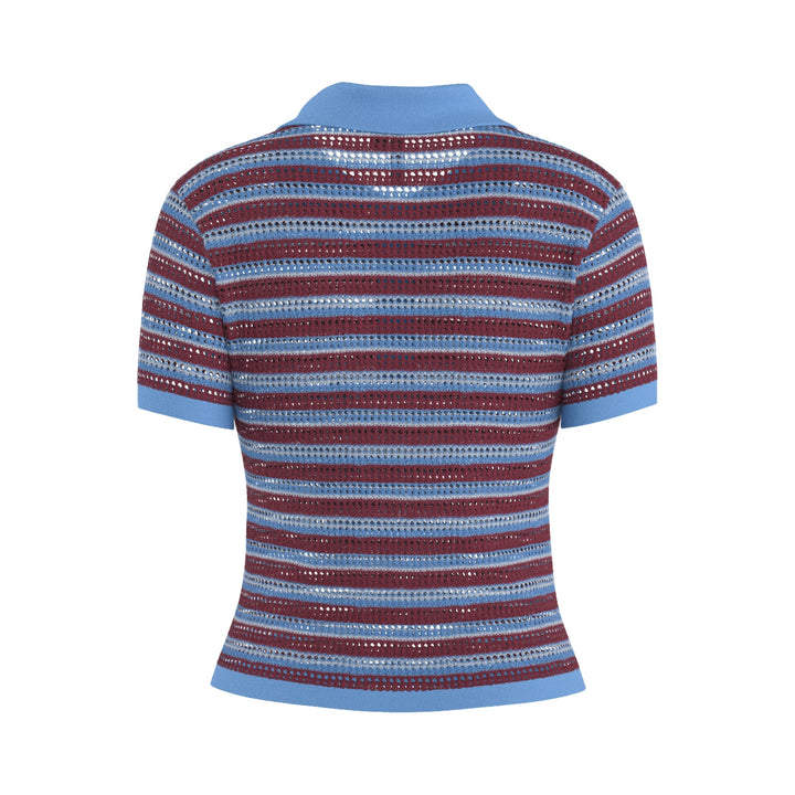 ONLY HYPEDROP - POLO - PRIYA 32000958 - OXBLOOD RED