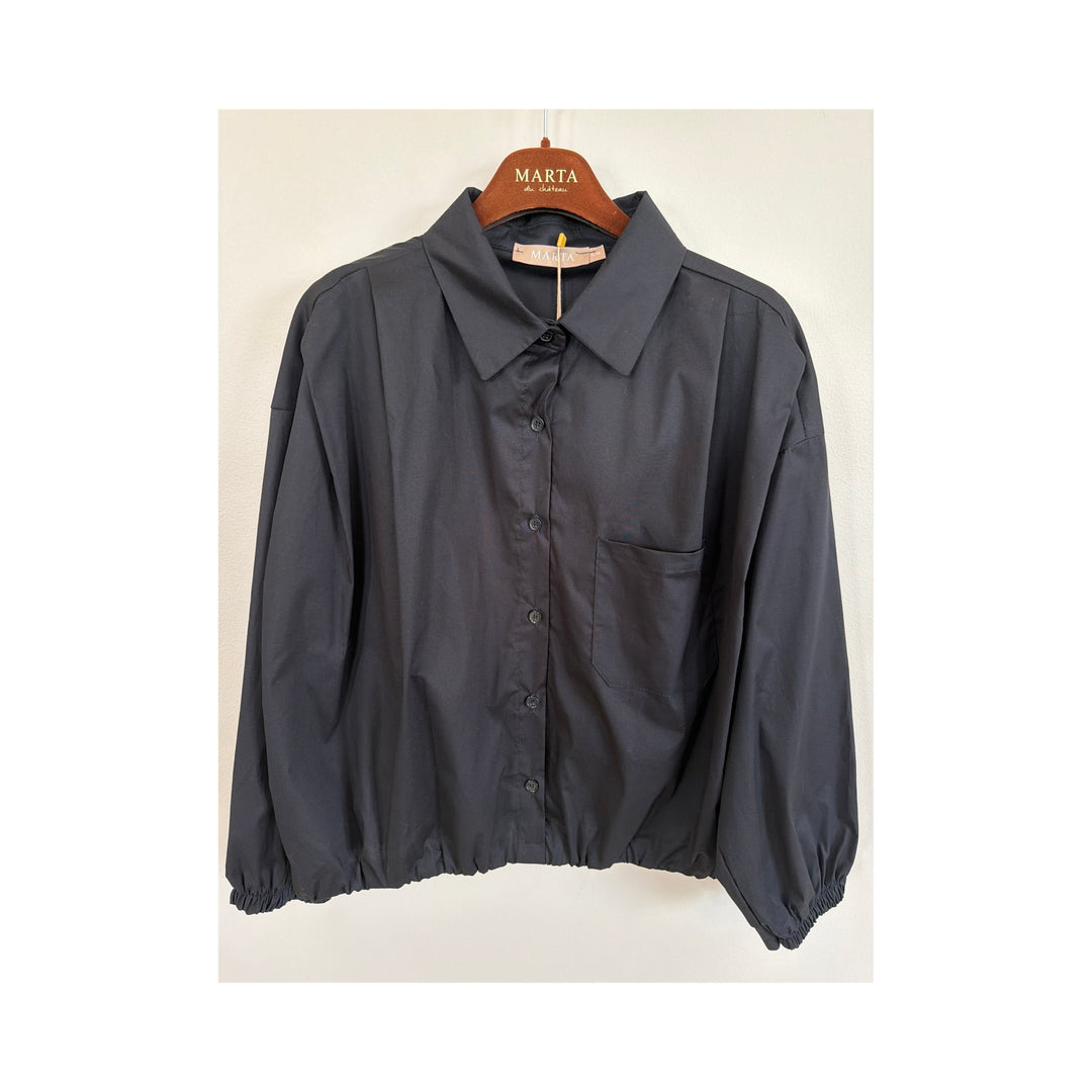 MARTA DU CHATEAU - SKJORTE - TEMPEST 8925 - BLACK