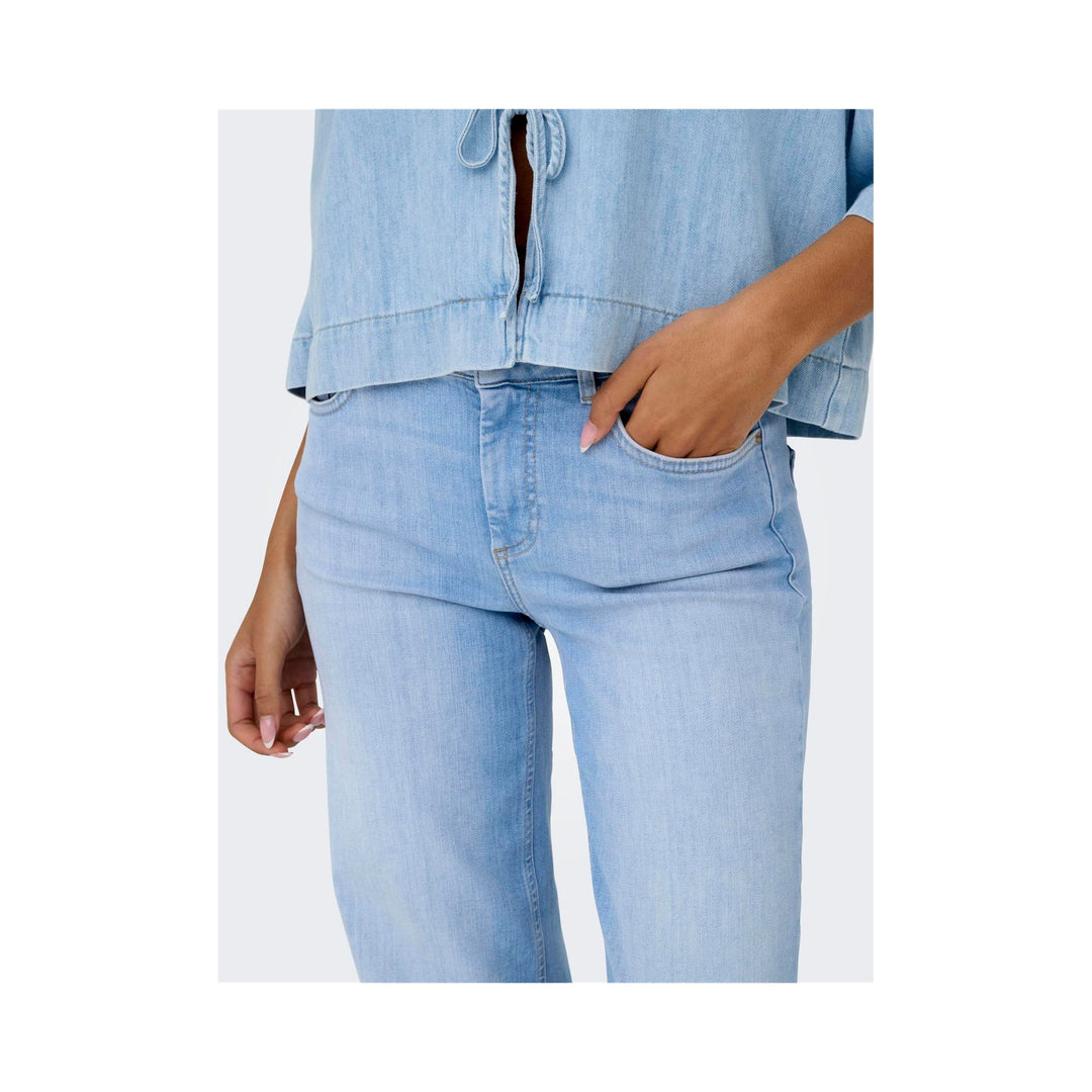 ONLY - JEANS - BLUSH 15365460 - LIGHT BLUE DENIM