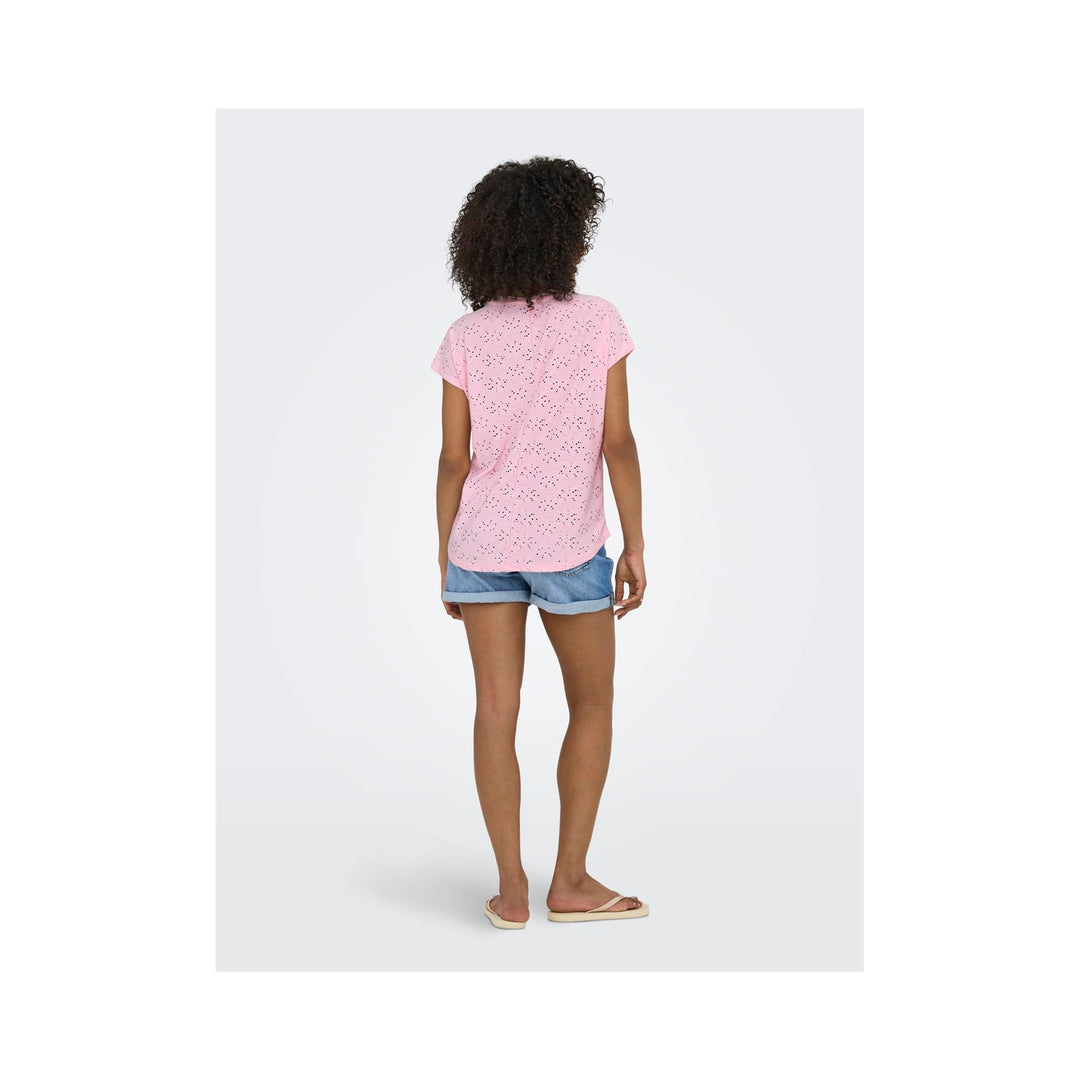 ONLY - T SHIRT - SMILLA 15231005 - ROSEATE SPOONBILL