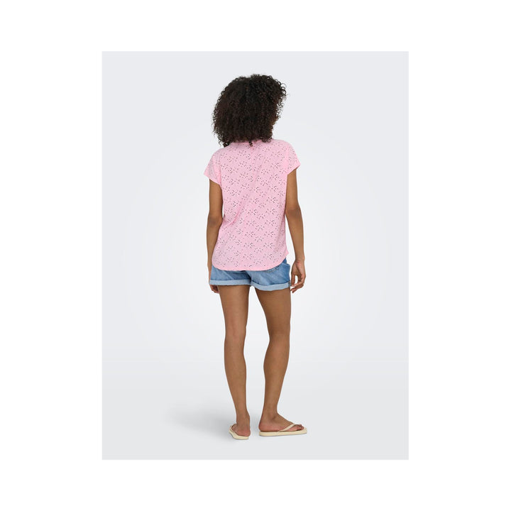 ONLY - T SHIRT - SMILLA 15231005 - ROSEATE SPOONBILL