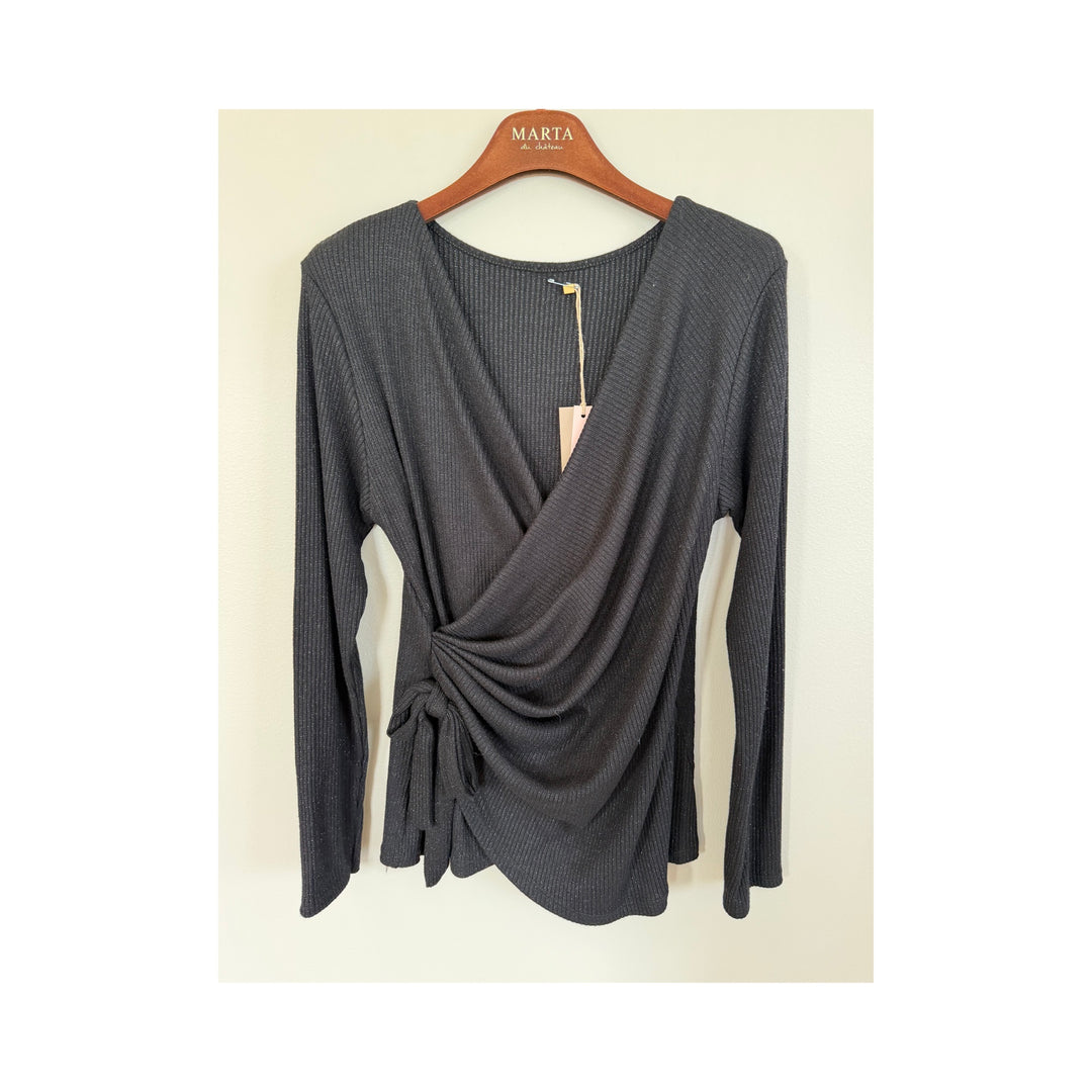 MARTA DU CHATEAU - BLUSE - TALINA 1612 - BLACK