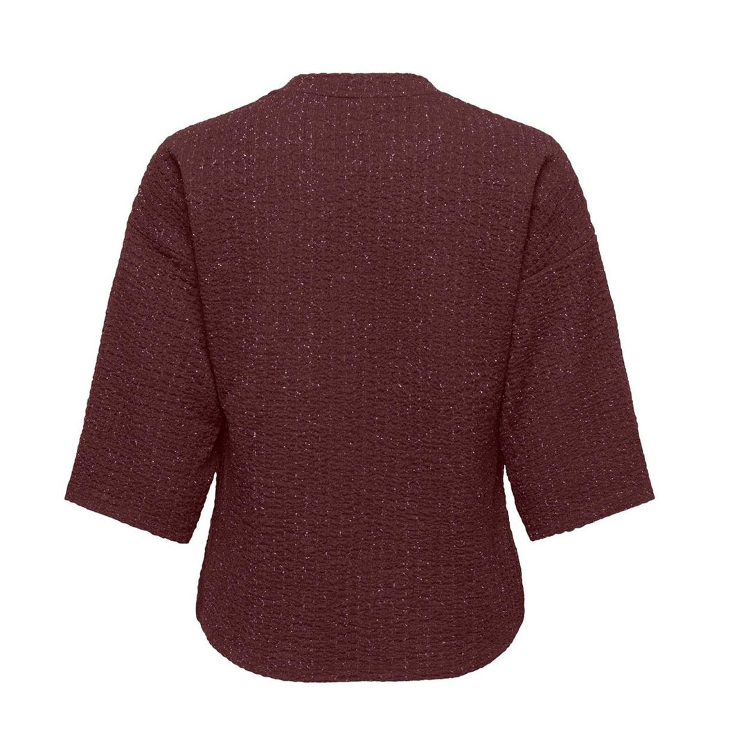 ONLY - TOP - MILLA 15384154 - DECADENT CHOCOLATE