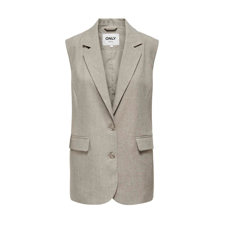 ONLY - VEST - LINDA 15314265 - FUNGI MELANGE