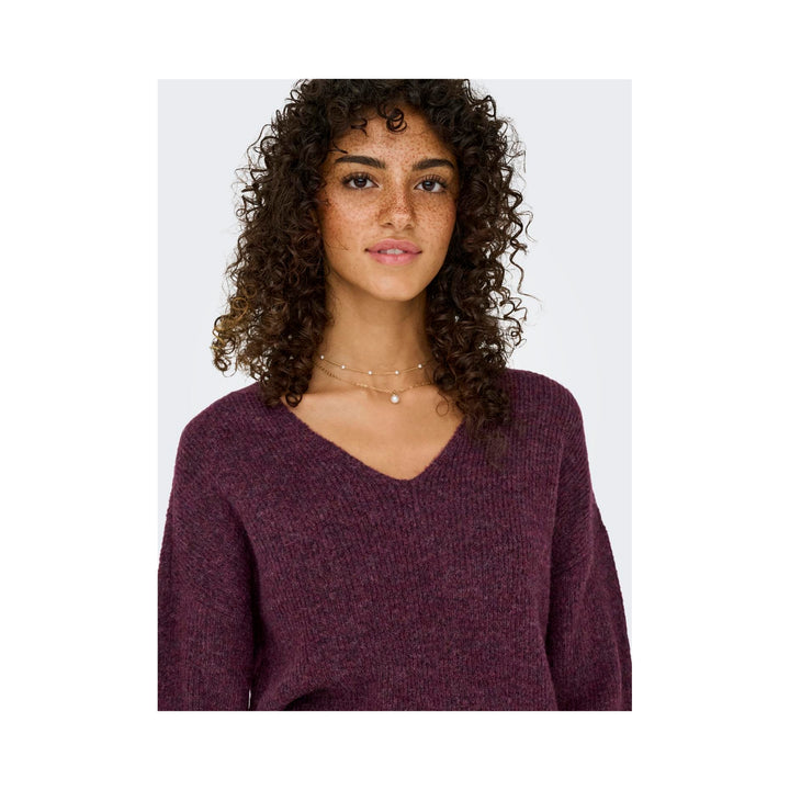 ONLY - PULLOVER - CAMILLA 15204588 - MAUVE WINE