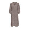 ONLY - KJOLE - ROLLY 15373671 - CHOCOLATE MARTINI STRIPES/CLOUD DANCER