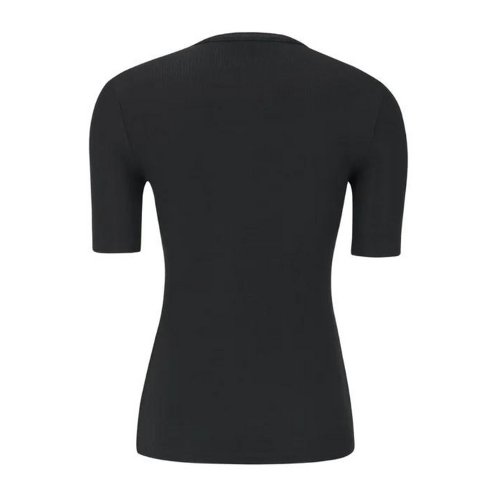 SOFT REBELS - T-SHIRT - FENJA SR423-302 - SORT