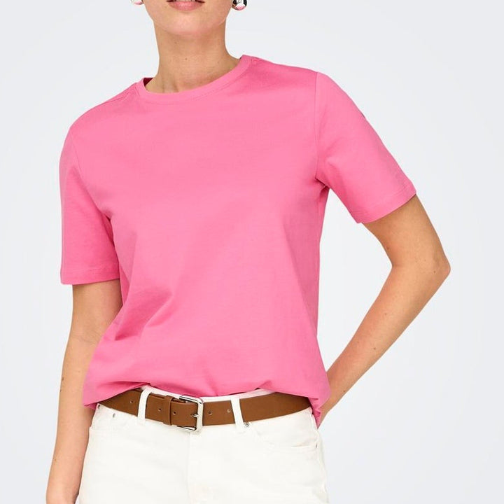 ONLY - T-SHIRT - FREJA 15367970 - SACHET PINK