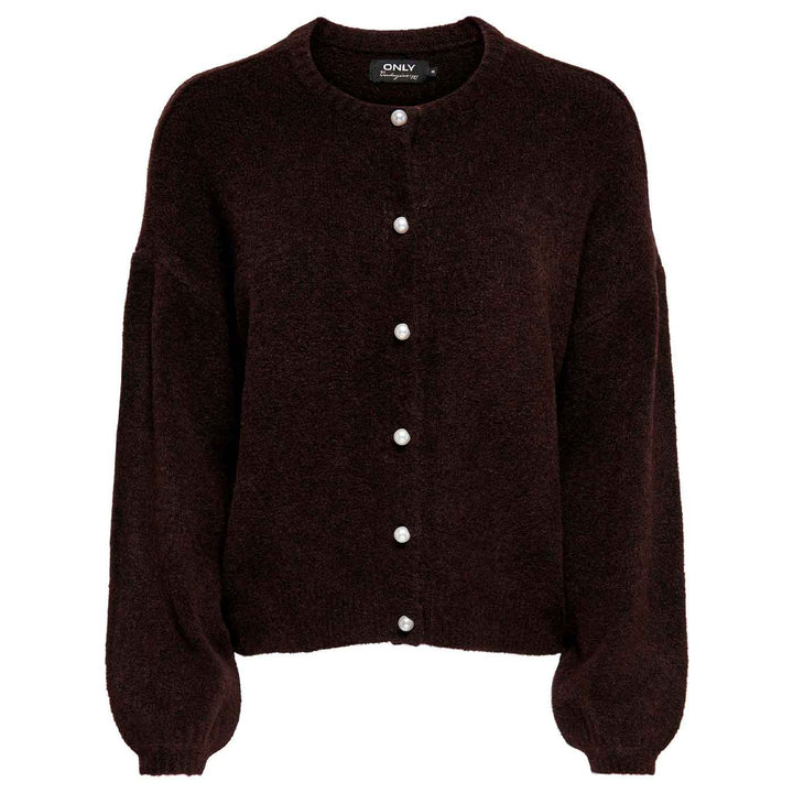 ONLY - CARDIGAN - ISABELLA 15242300 - HOT FUDGE