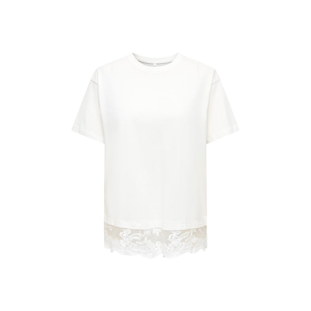 ONLY - T-SHIRT - VIVVI 15385031 - CLOUD DANCER