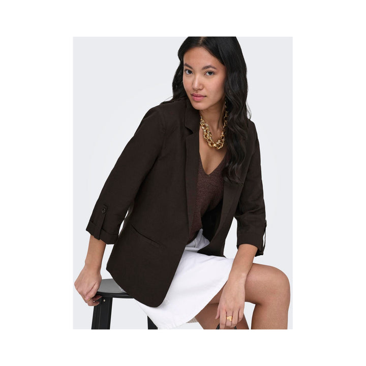 ONLY - BLAZER - CARO-ISOLA 15374114 - COFFEE BEAN