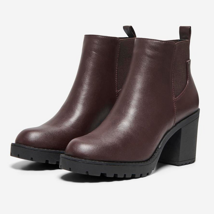 ONLY SHOES - STØVLE - BARBARA 15184295 - BROWN STONE