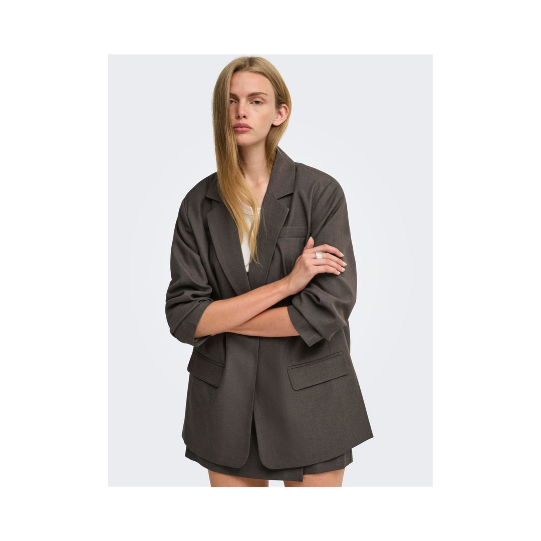 ONLY - BLAZER - LINDA 15328158 - CHOCOLATE TORTE