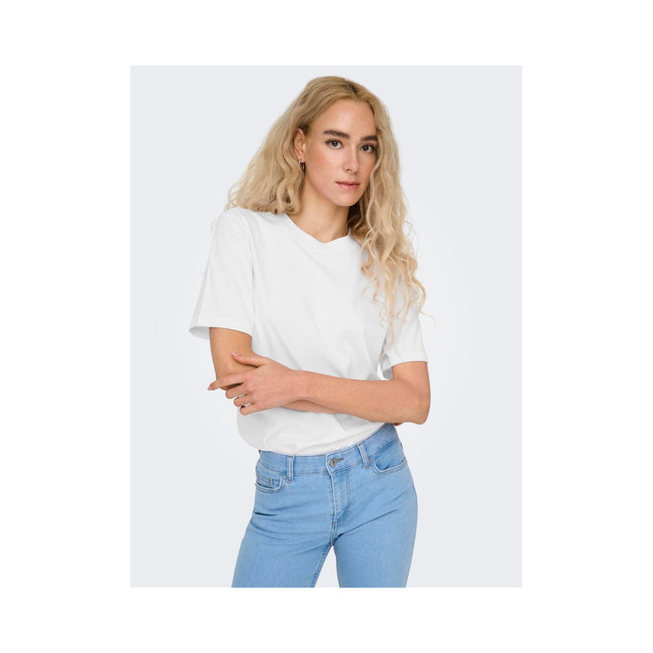 ONLY - T-SHIRT - MONJA 15320892 - WHITE