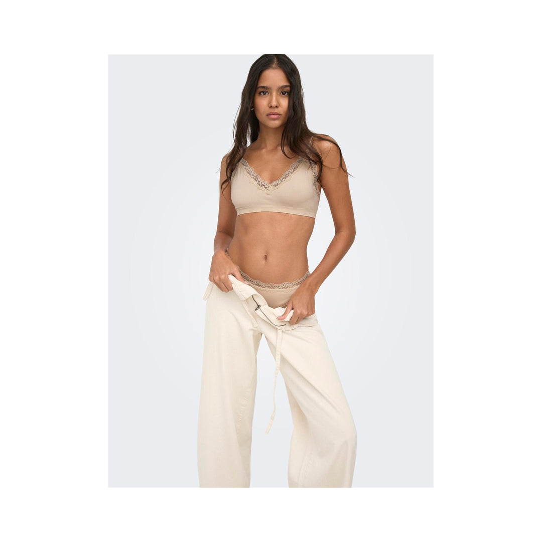 ONLY - BRALETTE - VICKY LACE 15365830 - PEACH TAFFY