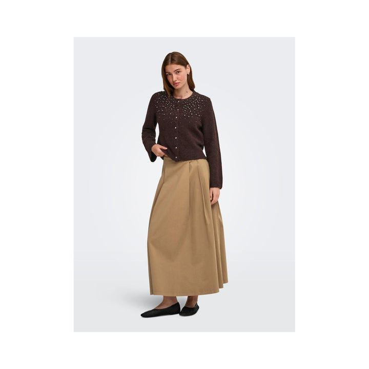 ONLY - CARDIGAN - MIGGIE 15375519 - COFFEE BEAN