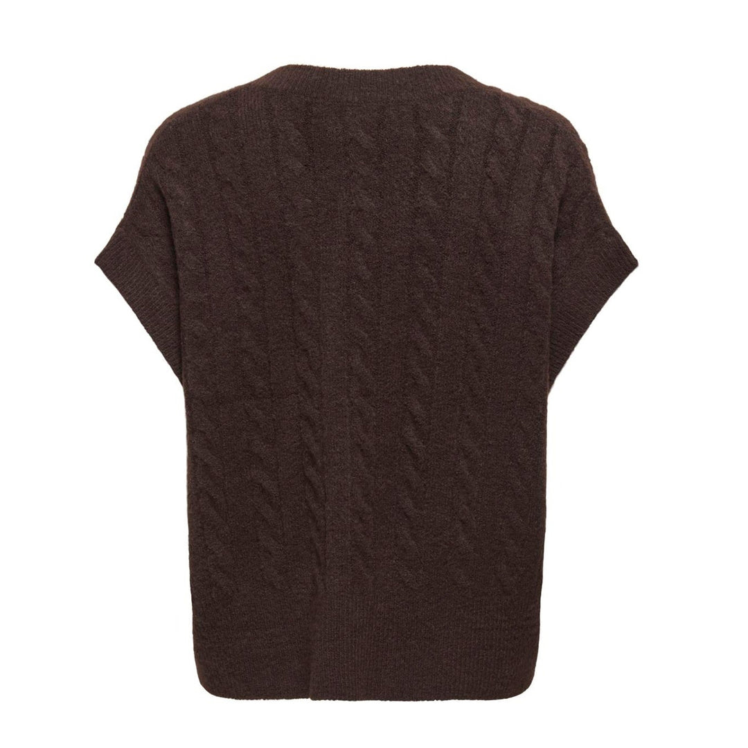 ONLY - VEST - MELODY 15249328 - COFFEE BEAN