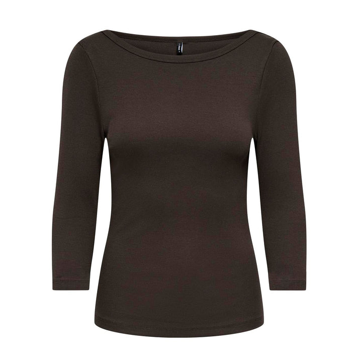 ONLY - TOP - KATHLINE 15392970 - COFFEE BEAN