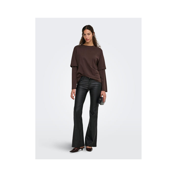 ONLY - T-SHIRT - FREJA 15387312 - COFFEE BEAN