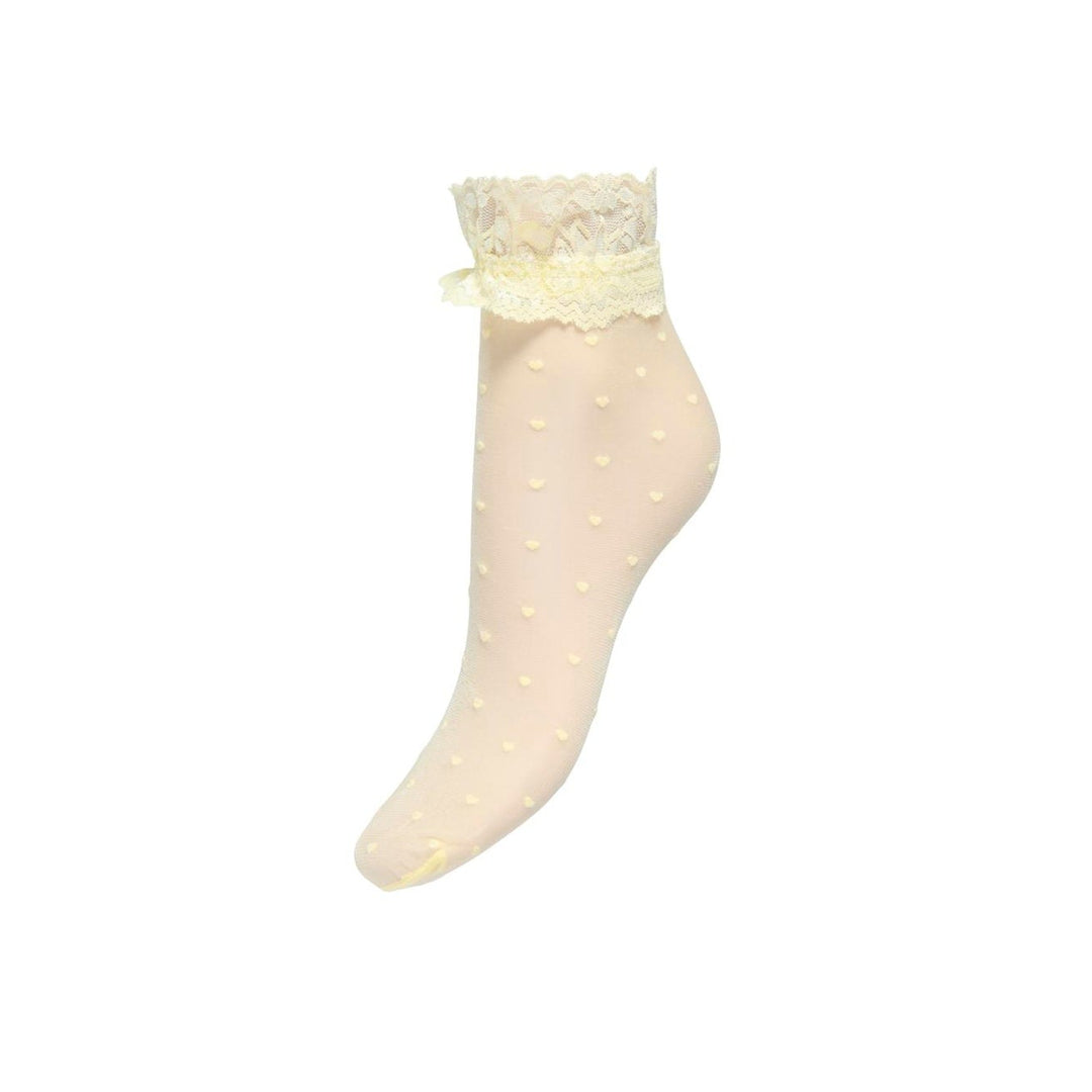 ONLY - NYLONSTRØMPE - SONIA 15383489 - DOUBLE CREAM