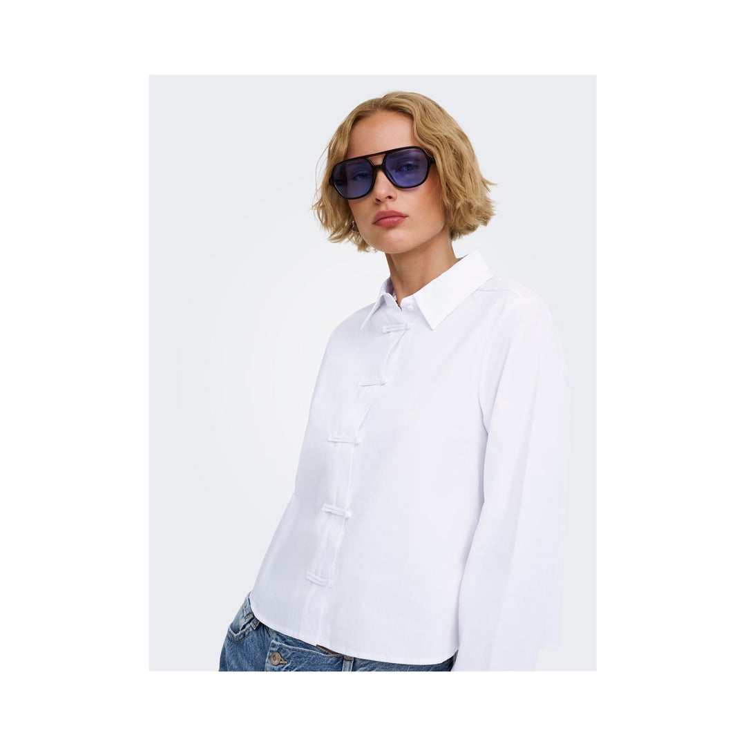 ONLY - SKJORTE - KAILAI 15388359 - BRIGHT WHITE