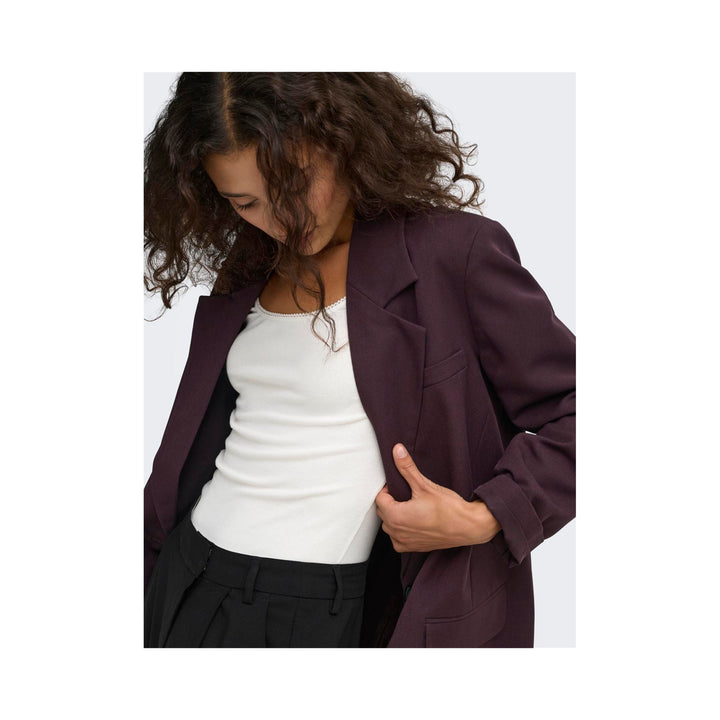 ONLY - BLAZER - HATTIE LANA 15318088 - FUDGE