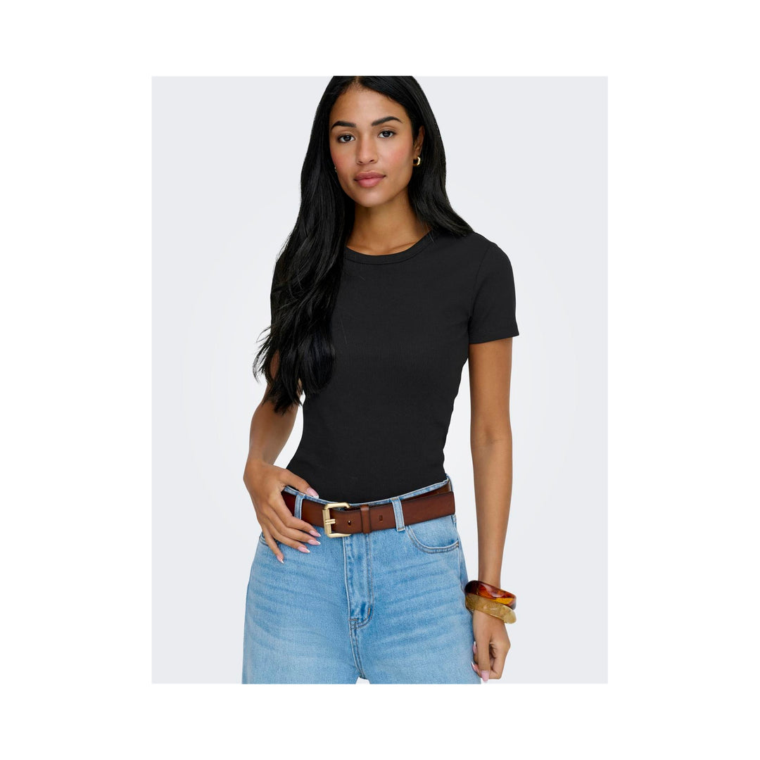 ONLY - T-SHIRT - VAL 15369240 - SORT
