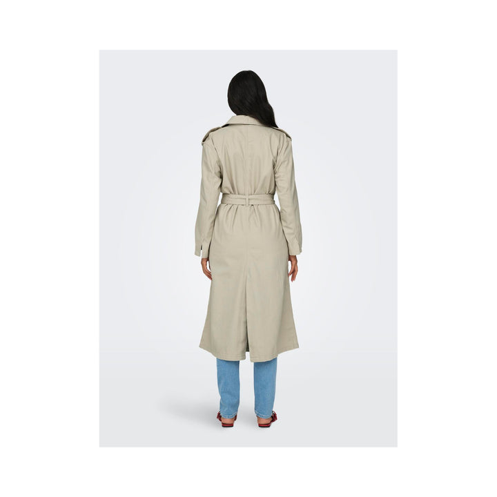 ONLY - TRENCHCOAT - MANILA 15322444 - PUMICE STONE