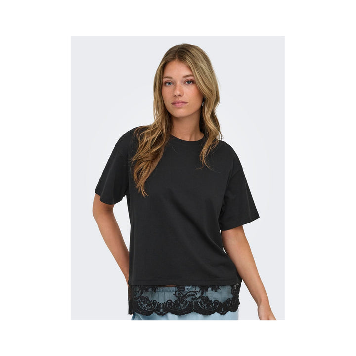 ONLY - T-SHIRT - VIVVI 15385031 - BLACK