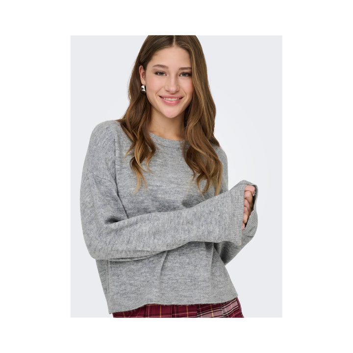ONLY - PULLOVER - SIMONI 15368976 - MEDIUM GREY MELANGE
