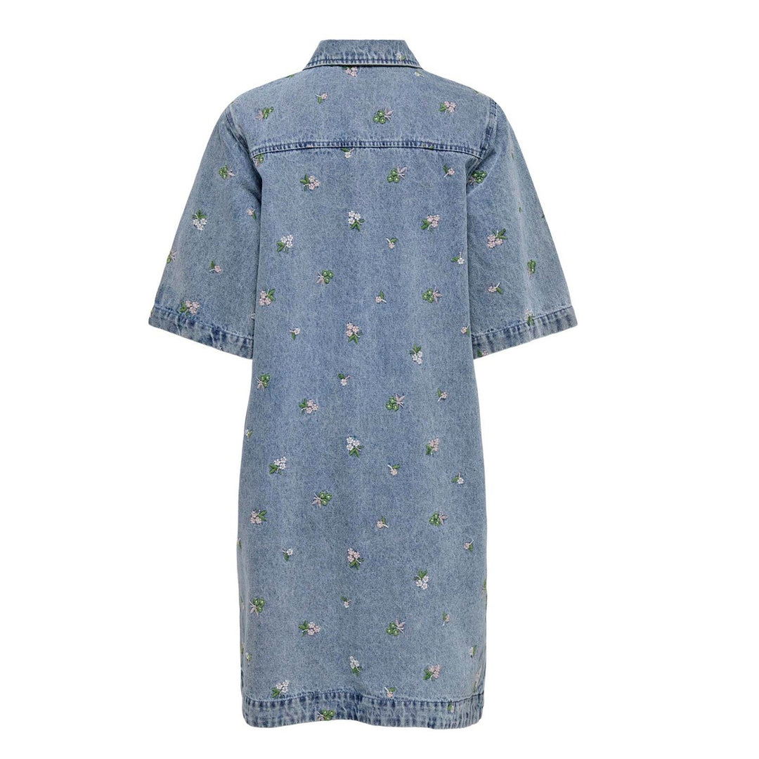 ONLY - KJOLE - VERA-BELLE 15373590 - LIGHT BLUE DENIM