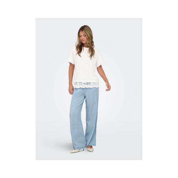 ONLY - T-SHIRT - VIVVI 15385031 - CLOUD DANCER