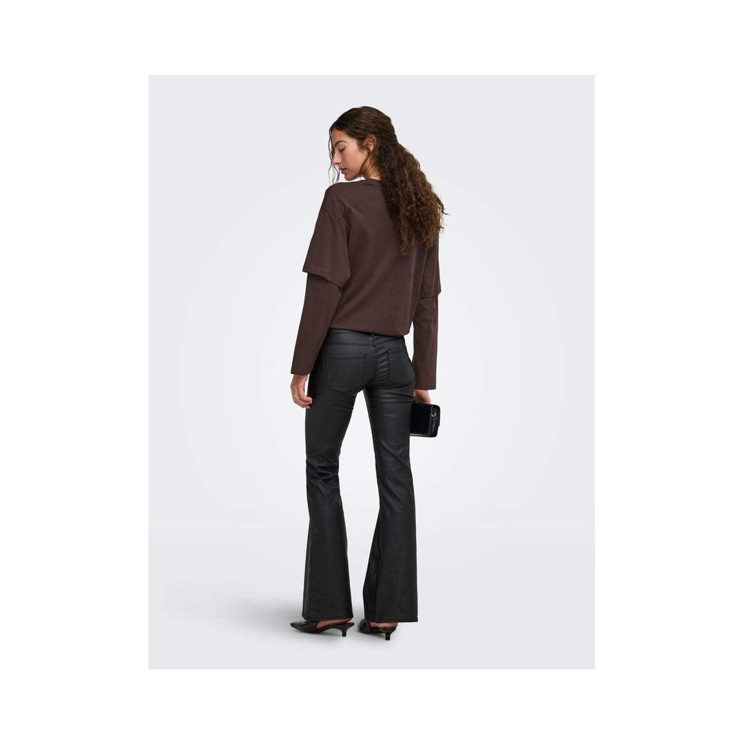 ONLY - T-SHIRT - FREJA 15387312 - COFFEE BEAN