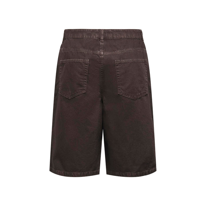 ONLY - SHORTS - MATE-SILLA BAGGY 15374734 - COFFEE BEAN
