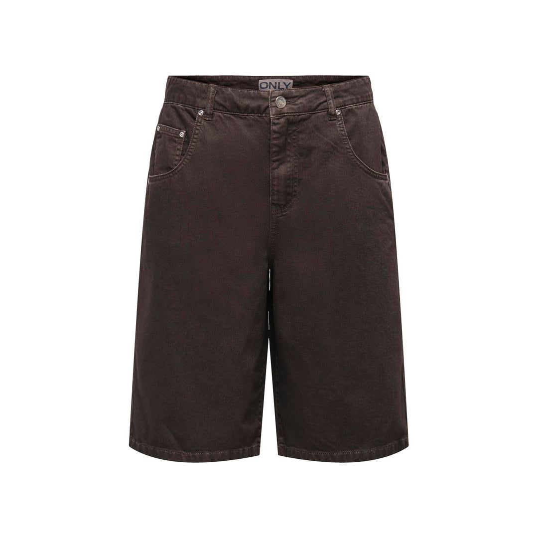ONLY - SHORTS - MATE-SILLA BAGGY 15374734 - COFFEE BEAN