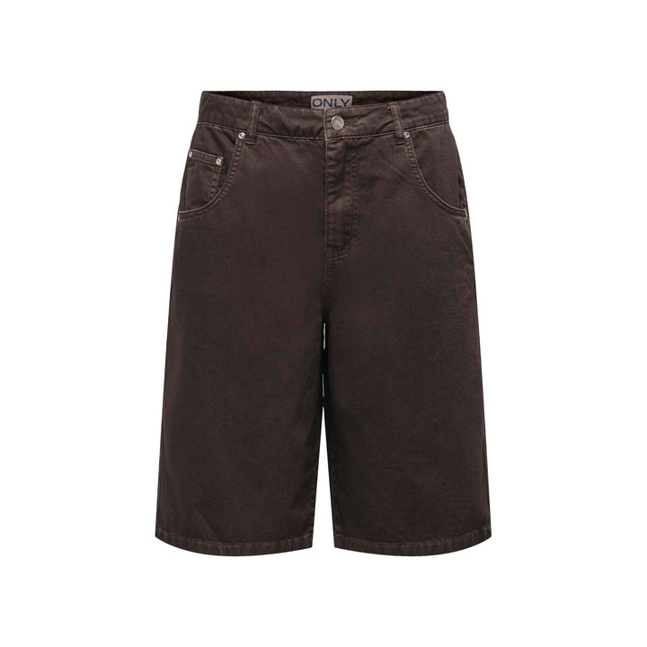 ONLY - SHORTS - MATE-SILLA BAGGY 15374734 - COFFEE BEAN