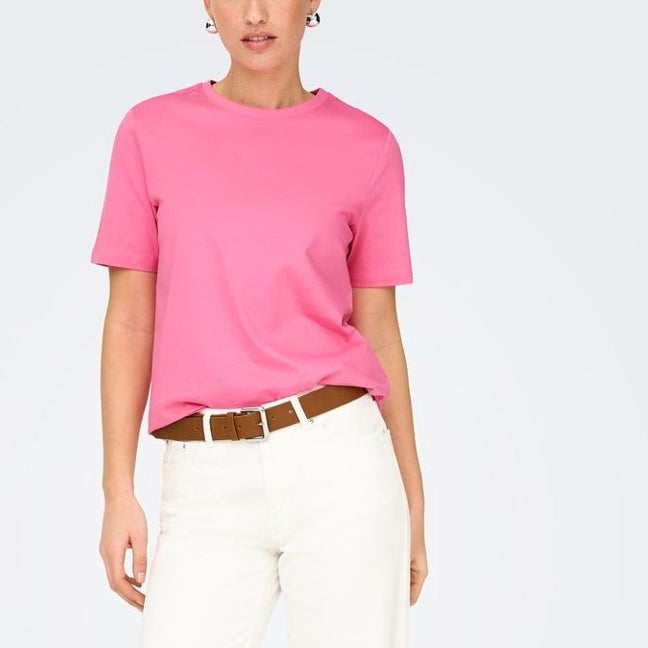 ONLY - T-SHIRT - FREJA 15367970 - SACHET PINK