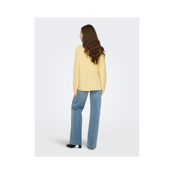 ONLY - PULLOVER - LOYAL AMALIO LS O-NECK KNT 15368958 - SUNLIGHT