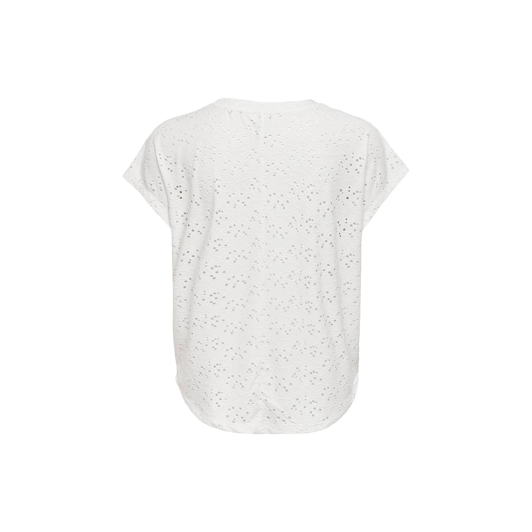 ONLY - T-SHIRT - SMILLA 15231005 - CLOUD DANCER