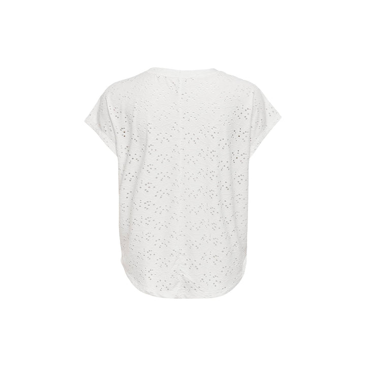 ONLY - T-SHIRT - SMILLA 15231005 - CLOUD DANCER