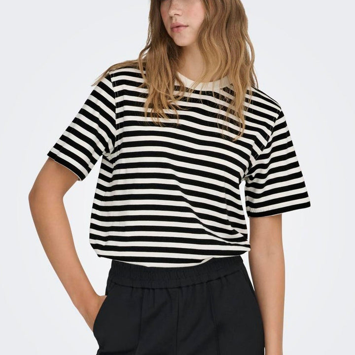 ONLY - T-SHIRT - LIVINA 15272227 - CLOUD DANCER