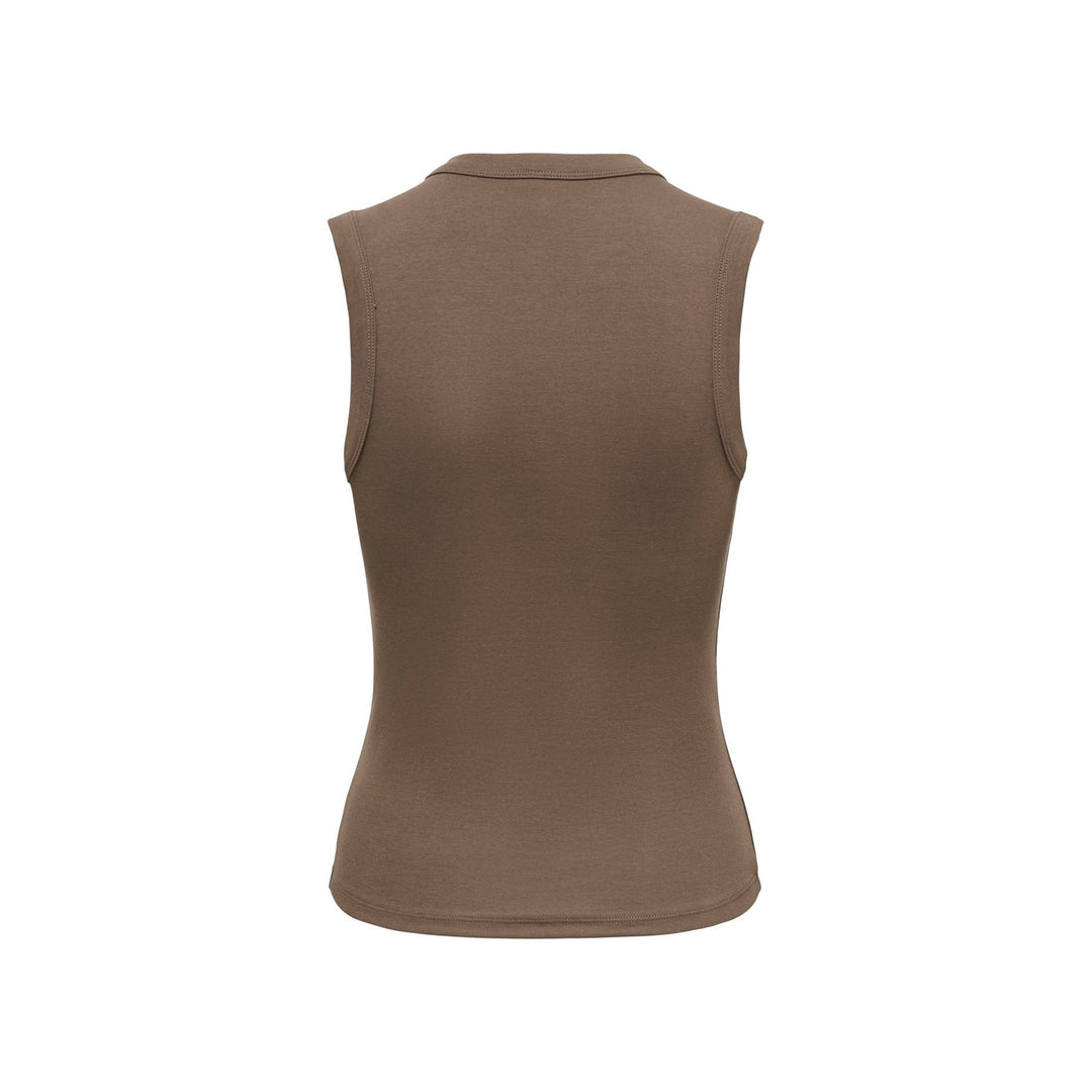 ONLY - TOP - RILEY 15396268 - CHOCOLATE MARTINI