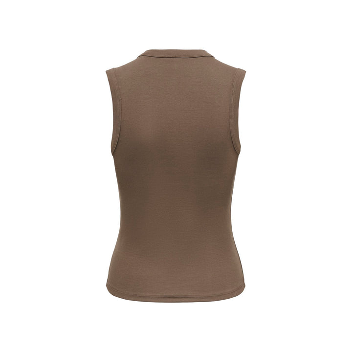 ONLY - TOP - RILEY 15396268 - CHOCOLATE MARTINI