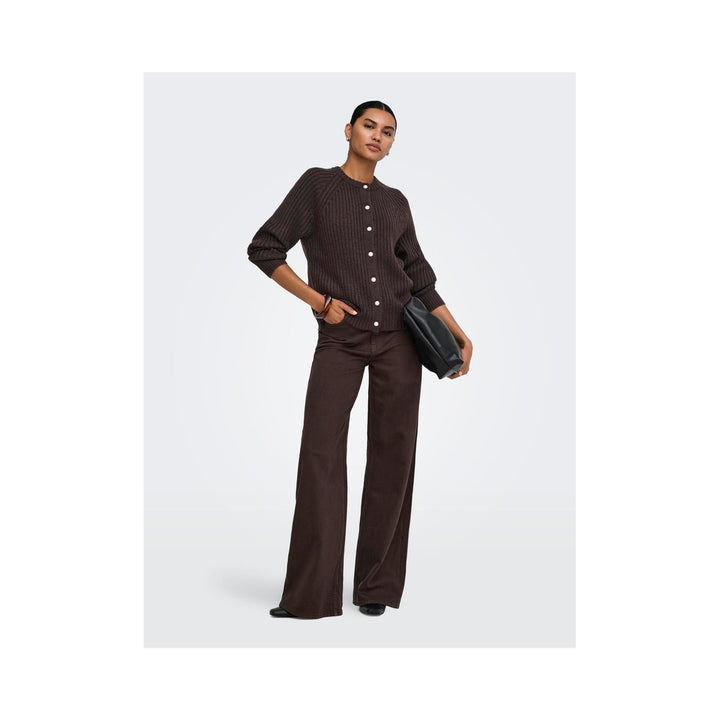 ONLY - CARDIGAN - KALIBU 15371056 - CHOCOLATE BROWN