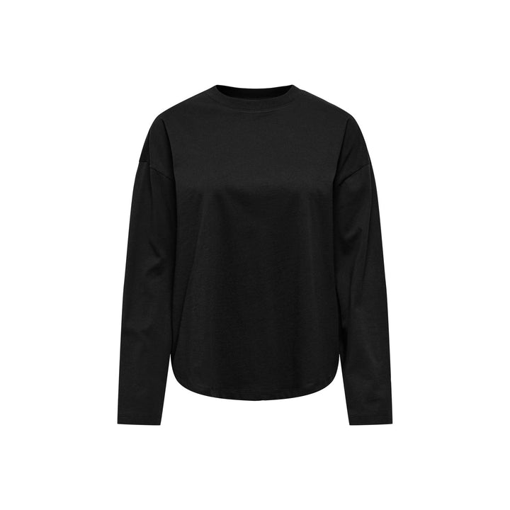 ONLY - T-SHIRT - HAPPY 15382111 - BLACK