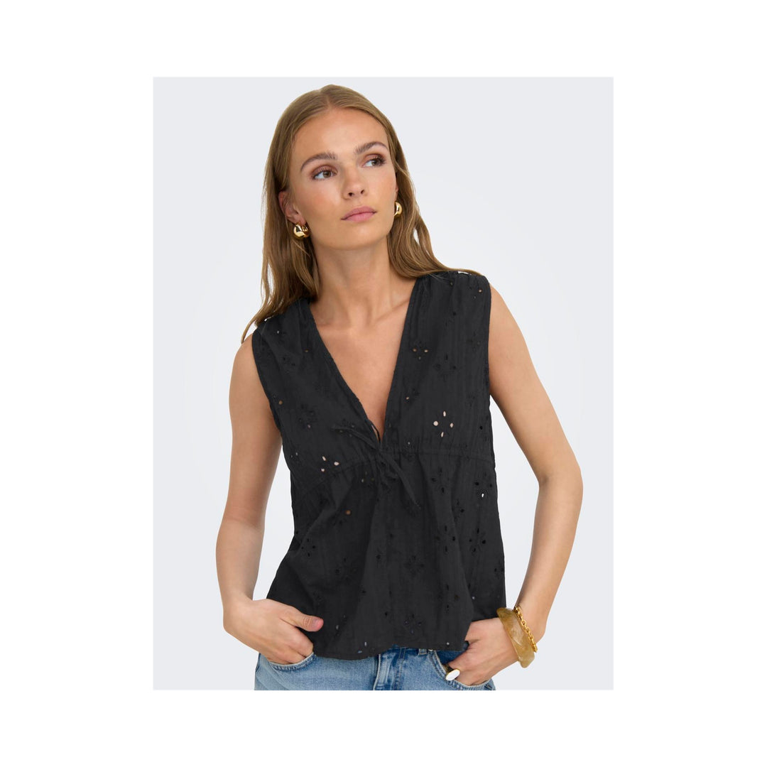ONLY - TOP - ASSISI 15352693 - BLACK