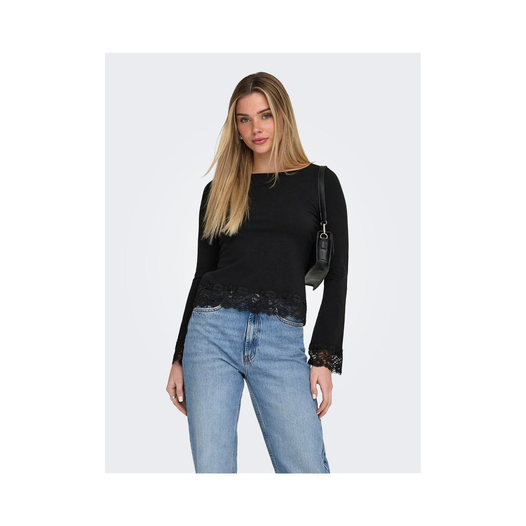 ONLY - TOP - LIVE LOVE 15385106 - BLACK
