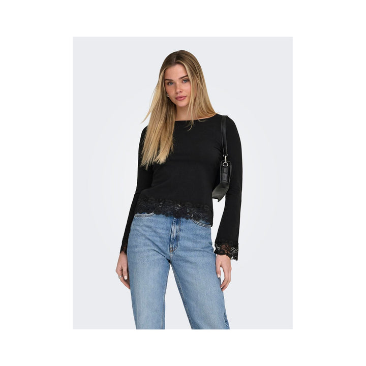 ONLY - TOP - LIVE LOVE 15385106 - BLACK