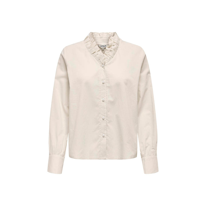 ONLY - SKJORTE - HASSIE 15364995 - OATMEAL